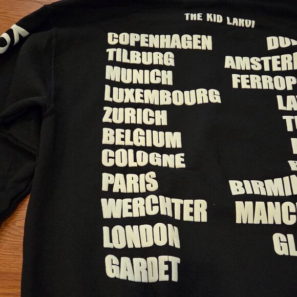 The Kid Laroi End Of The World Tour 2022 Hoodie Adult Medium Black TKL EOTW - Picture 8 of 13